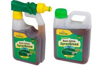 Nawóz do tui dolistny Spray Green Zielony Dom Konewka 950 ml + Zapas 950 ml