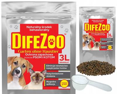 Naturalna bariera przeciw psom i kotom Difezoo 3l