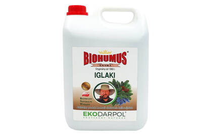Płynny nawóz naturalny do iglaków Biohumus Extra Ekodarpol 5L