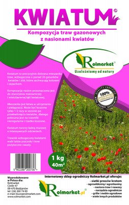 Trawa z nasionami kwiatów Kviatum Rolmarket 5 kg
